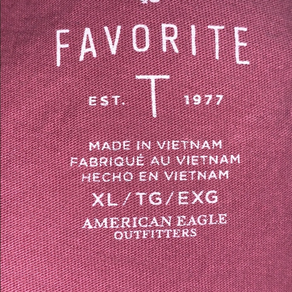 Pink V-Neck Shirt